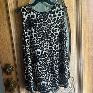 Cheetah tank top